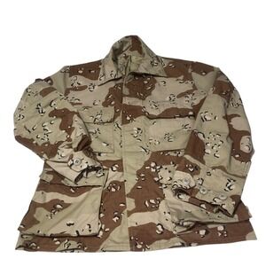 US Military Desert Camo Field Jacket M81 Woodland Small X Short Combat Coat